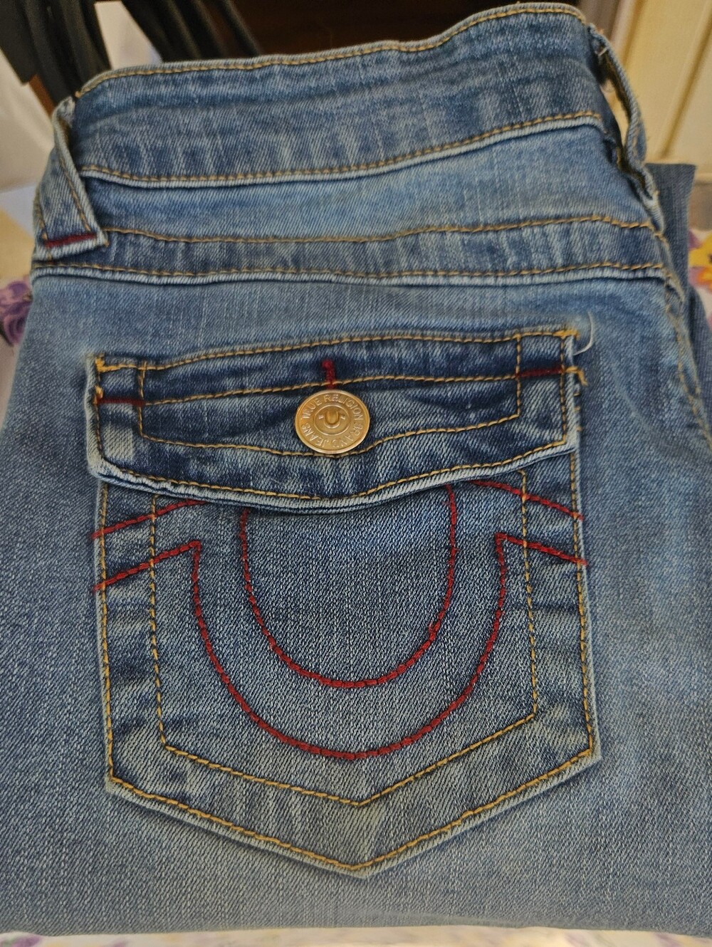 Womens True Religion Halle High Rise Super Skinny Jeans